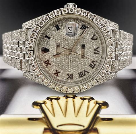 women's iced out rolex|iced out Rolex price.